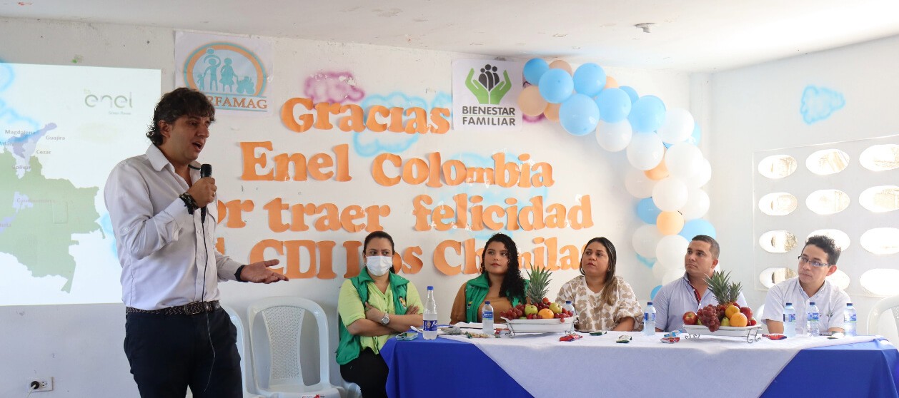Enel Green Power entregó dotaciones en Fundación, Magdalena 2